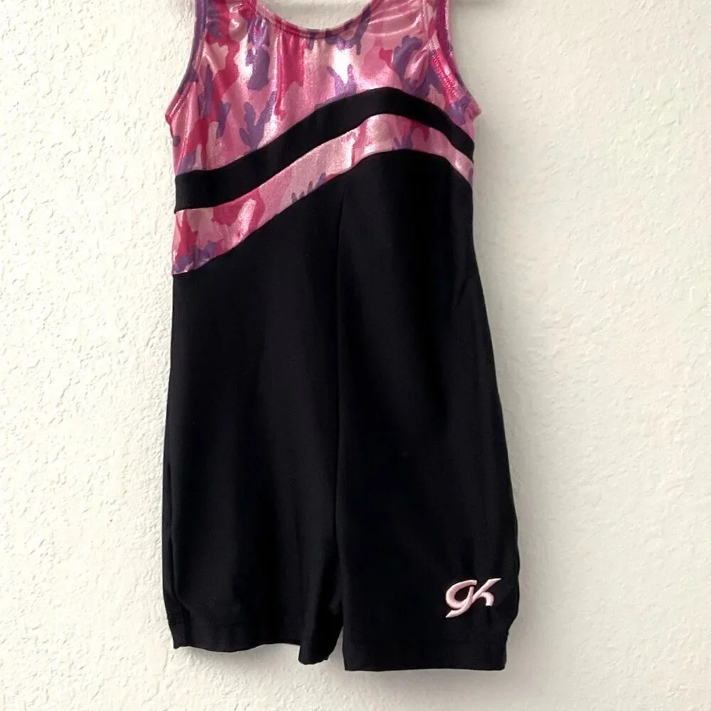Dance Gymnastics Ballet Shorts Tank Leotard Elite Sportswear